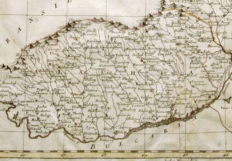 Valahia in 1786