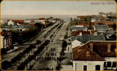 Bulevardul Tudor Vladimirescu din Calafat la 1907