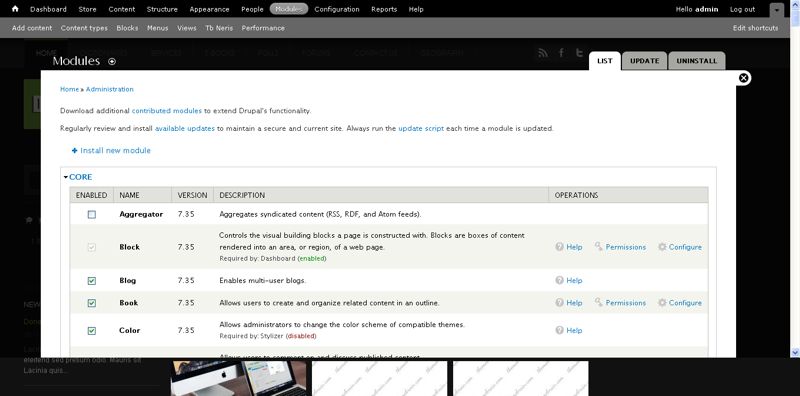 Drupal - module