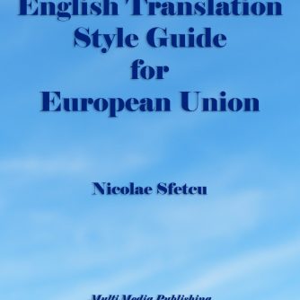 English Translation Style Guide for European Union
