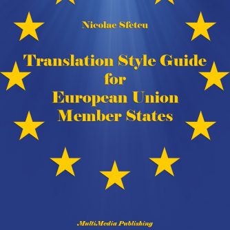 Translation Style Guide for European Union Member States