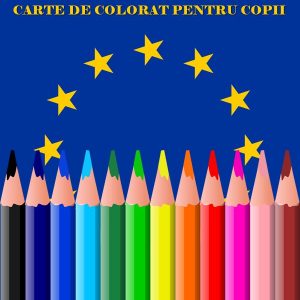 Steagurile Uniunii Europene – Carte de colorat pentru copii