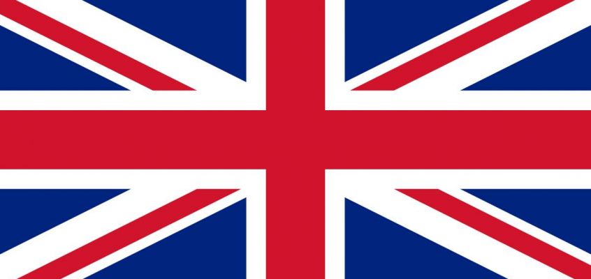 Flag of the United Kingdom - English language symbol