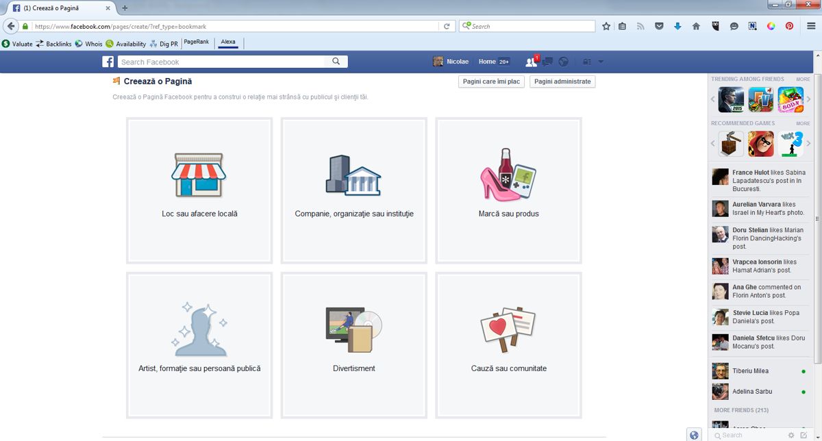 Facebook-Pagini-Creeaza