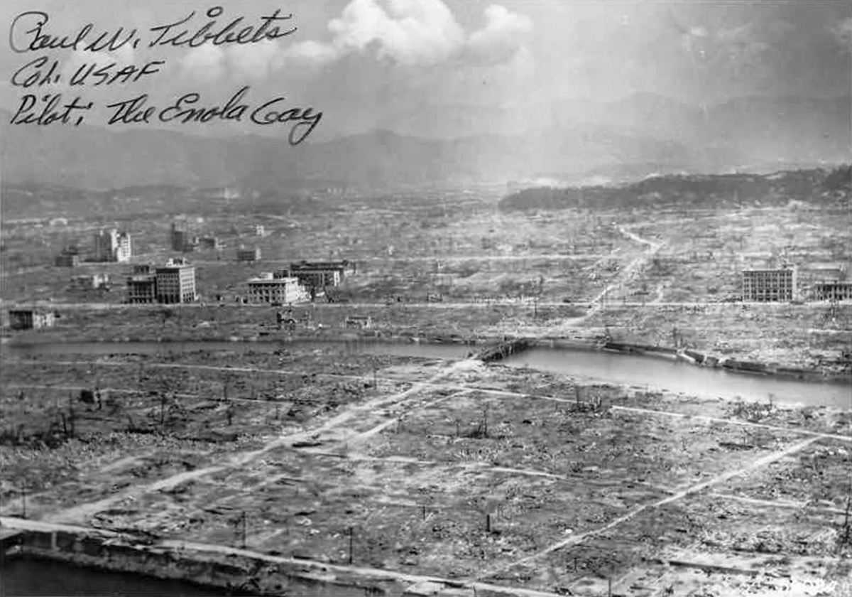 Hiroshima dupa bombardament