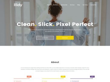 Teme WordPress gratuite: Illdy