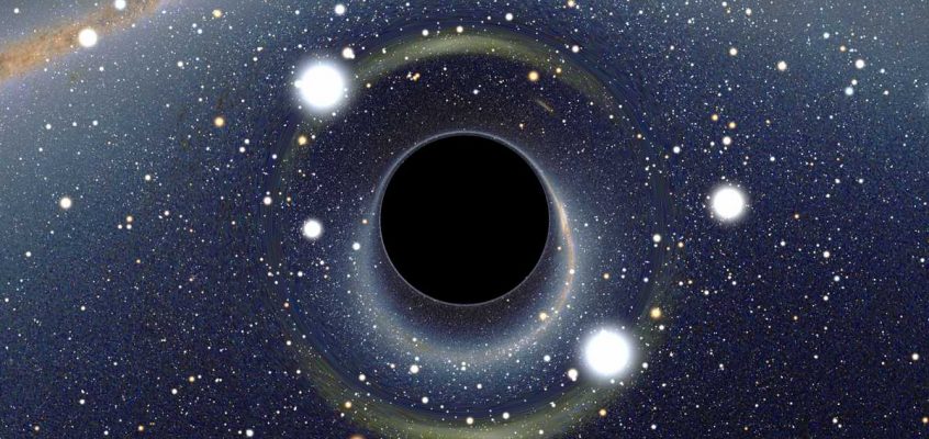 Gaură neagră în fața Marelui Nor Magellanic
