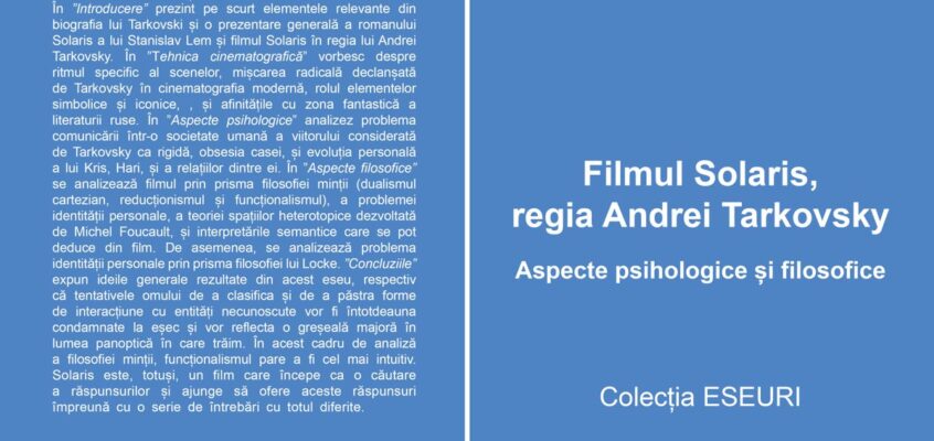 Filmul Solaris, regia Andrei Tarkovsky – Aspecte psihologice și filosofice