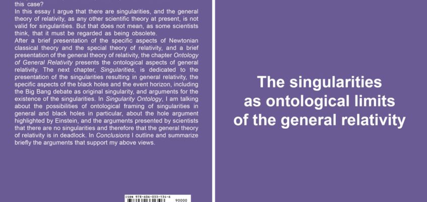 The singularities as ontological limits of the general relativity
