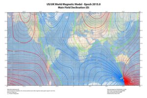 Declinația câmpului magnetic