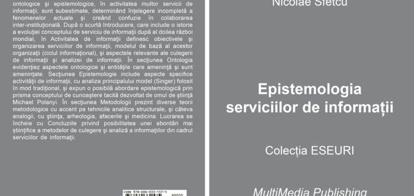 Epistemologia serviciilor de informaţii