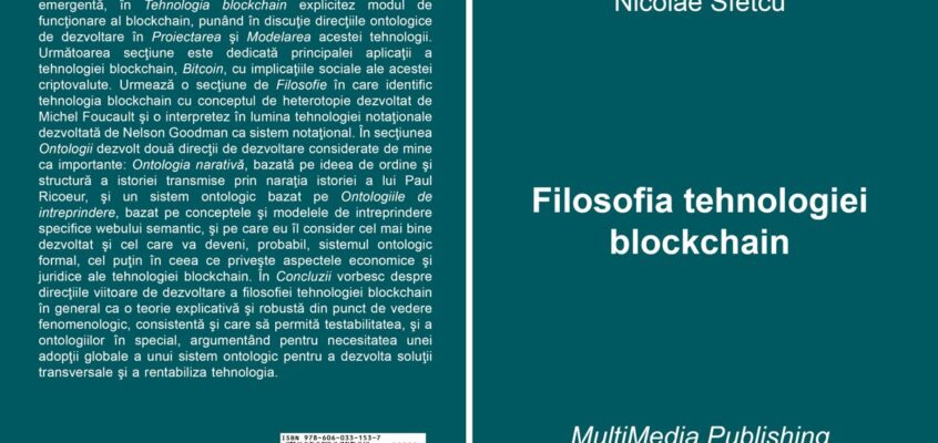 Filosofia tehnologiei blockchain - Ontologii