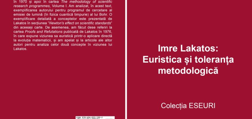 Imre Lakatos: Euristica și toleranța metodologică