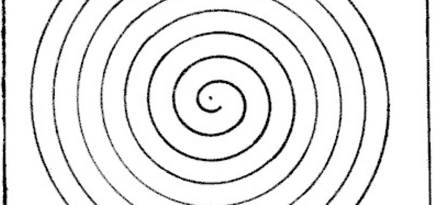 Cum desenezi o spirală?