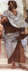 Aristotle, by Raphael