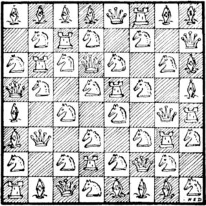 Tabla de șah aglomerată
