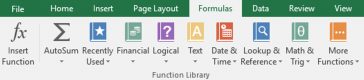 Excel - Formule