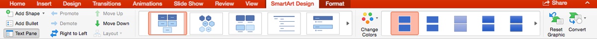 SmartArt în PowerPoint