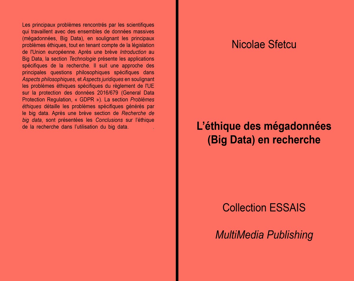 L’éthique des mégadonnées (Big Data) en recherche