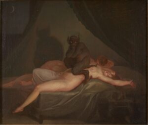 "Coşmar", 1800, de Nikolaj Abraham Abildgaard