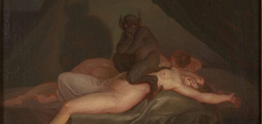 "Coşmar", 1800, de Nikolaj Abraham Abildgaard
