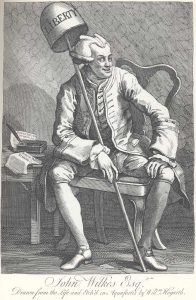 Wilkes, de William Hogarth