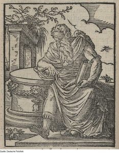 The philosopher in the book of estates from 1568
