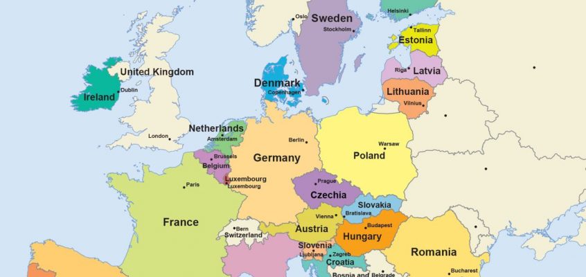 European Union map