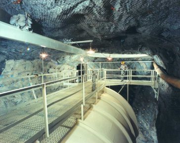 Rezervorul subteran al experimentului Homestake