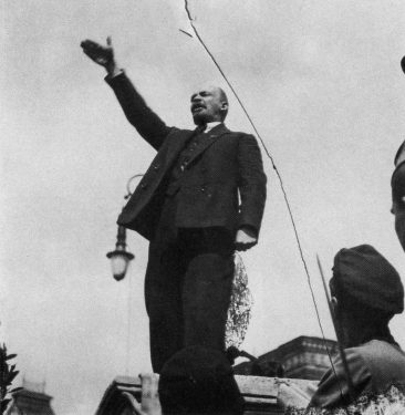 Vladimir Lenin, liderul Revoluției Bolșevice din 1917