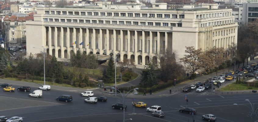 Palatul Victoria, sediul Guvernului României din 1990.