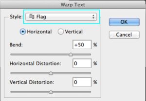 Deformarea textului în Adobe Photoshop