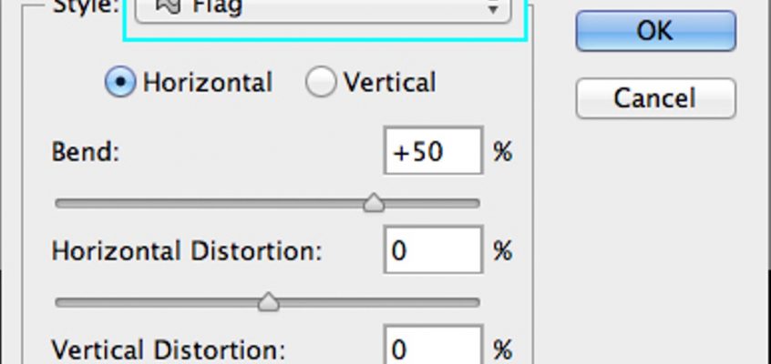 Deformarea textului în Adobe Photoshop
