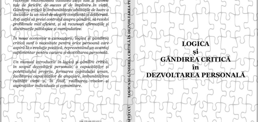 Logica și gândirea critică în dezvoltarea personală