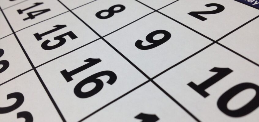 Calendar - Numbers