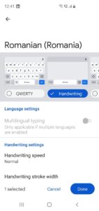 Gboard - Limba română