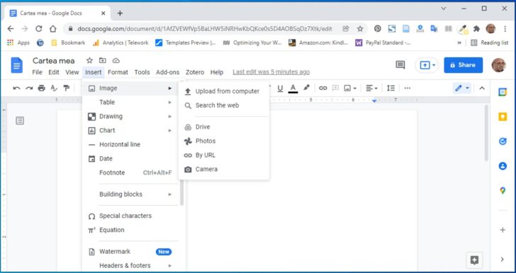 Note De Subsol Imagini, tabele și note de subsol în Google Docs - MultiMedia