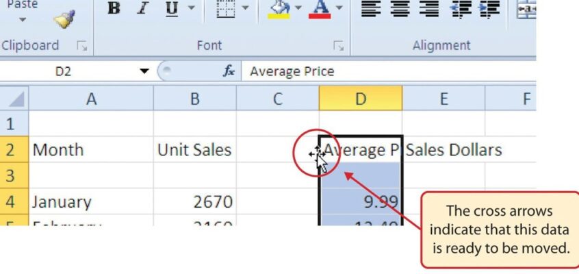 Excel - Moving data