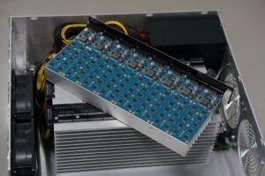 Mașină de minerit Avalon bazată pe ASIC