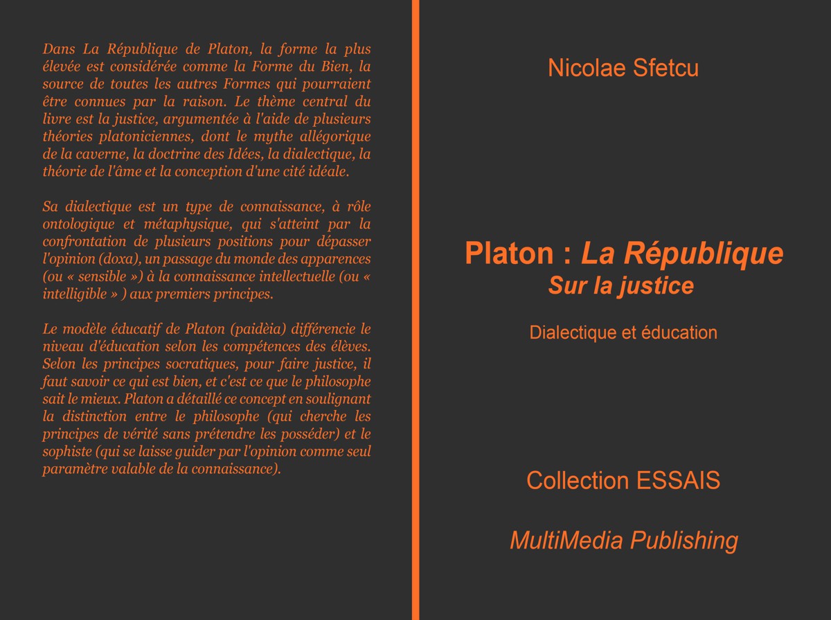Platon, La République : De la justice – Dialectique et éducation