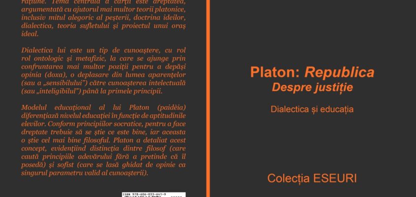 Platon, Republica: Despre justiție – Dialectica și educația