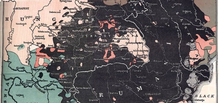 Teritorii locuite de români înainte de achizițiile din 1918