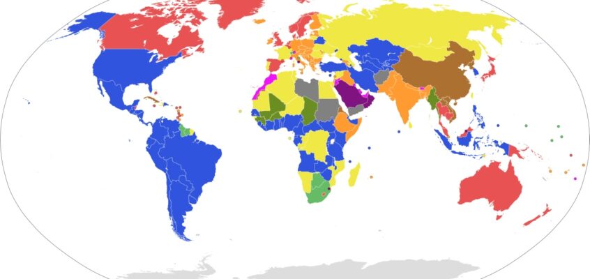 Political regimes around the world