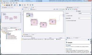 RapidMiner- Luarea unui eșantion aleatoriu de 50% din setul de date