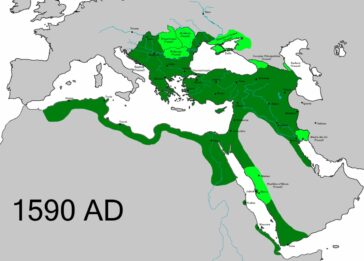 Imperiul Otoman în 1590.
