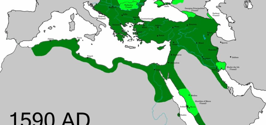 Imperiul Otoman în 1590.
