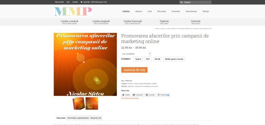 Cei patru P ai mixului de marketing (Marketing Mix) ai lui McCarthy sunt produsul, prețul, plasarea și promovarea. Dezvoltarea tehnologiei, desigur, are un efect asupra tuturor acestora, iar internetul în special a cunoscut schimbări fundamentale nu numai în mijloacele disponibile pentru promovarea produselor, ci și în plasarea sau distribuția produselor. Deși instrumentele pentru cercetare, reținere, distribuție și crearea de produse s-au schimbat dramatic, principiile fundamentale ale marketingului ghidează în continuare strategia. Produse și servicii Produsele și serviciile sunt ceea ce vinde o companie. De la bunuri de larg consum până la produse digitale, cum ar fi software-ul, până la servicii precum consultanța, internetul a permis o multitudine de produse noi. Tehnologia permite personalizarea în masă a produselor, văzută într-o tendință în creștere de a permite clienților să personalizeze bunurile online înainte de a fi create. De exemplu, NIKEiD și Converse permit ambele clienților să-și creeze propriile antrenori pe baza unui număr de opțiuni prestabilite, care vor fi apoi fabricate pentru cerinţele clientului. Într-o manieră similară, produsele informatice pot fi construite conform specificațiilor, deoarece costurile de oferire a acestui tip de servicii clienților sunt reduse de internet. Figura 19.2 Cărți - Librărie online permite crienților să-și aleagă propria monedă în care doresc să facă plata, tipul de format al cărții solicitate, și modalitatea de plată Produsele digitale pot exista datorită internetului. Însuși cadrul internetului permite distribuirea de produse precum cărți digitale, software și muzică digitală. Internetul ca mediu de distribuție este ceea ce face posibile aceste produse. Prețul Cu clienții capabili să acceseze cu ușurință informațiile privind prețurile de la un număr de furnizori, Internetul crește o piață de concurență aproape perfectă. (Michael E. Porter, „Strategy and the Internet”, Harvard Business Review 9, nr. 3 (martie 2001): 62–78). Prevalența motoarelor de căutare și a site-urilor Web de comparare a cumpărăturilor facilitează pentru clienți să compare prețurile produselor dintr-un număr de comercianți cu amănuntul. Tentația companiilor de a se diferenția în ceea ce privește prețul a dus la scăderea prețurilor pentru multe mărfuri, de la prețurile reduse regulat ale cărților pe Amazon.com la prețurile biletelor de la companiile aeriene low-cost precum EasyJet în Europa. Plasarea sau distribuirea În special pentru produsele și serviciile digitale, internetul oferă companiilor acces la o piață globală. Distribuția produselor și piețele nu mai trebuie să fie dictate de locație. Cu canale eficiente de livrare și transport, produsele care nu sunt digitale pot beneficia și de o piață mult mai largă. Internetul permite ca bazele afacerilor cu comandă prin corespondență să înflorească online cu un catalog mai ieftin de produse, actualizat și mai ieftin de distribuit: un site Web. În industria de turism, agenții de turism au încetat să mai emită bilete de hârtie începând cu 31 mai 2008. („The End of the Paper Airline Ticket”, USA Today, 1 iunie 2008; „Fact Sheet: Electronic Ticketing (ET),” International Air Transport Association, iunie 2010). Aproape toate biletele de avion sunt acum bilete electronice. Notă: Un API este o interfață de programare a aplicațiilor. În esență, un API oferă instrucțiuni și reguli pentru comunicarea cu un alt program sau bază de date. Acest lucru permite, de exemplu, diferitelor companii și dezvoltatori să construiască diferite sisteme front-end care comunică toate cu aceeași bază de date. Tehnologii precum API-urile (interfețe de programare a aplicațiilor), serviciile SOAP (protocol simplu de acces la obiect), RSS (sindicalizare cu adevărat simplă) și XML (limbaj de marcare extensibil) permit ca informațiile și serviciile să fie distribuite în întreaga lume. De exemplu, API-ul pentru o bază de date de rezervări hoteliere, Starfish Luxury Travel Distribution, permite unei game variate de site-uri Web să ofere rezervări online instantanee pentru hotelurile din inventar. Aceasta este atât o oportunitate uriașă, cât și o provocare uriașă pentru afaceri. Pe de o parte, poate permite produselor și piețelor de nișă să înflorească într-un spațiu global. Pe de altă parte, poate fi tentant pentru un marketer să încerce să ajungă la multe piețe simultan. O piață globală nu este încă pe deplin susținută de legislația națională bancară și fiscală. Promovarea Internetul, ca mediu de informare și divertisment, se pretează în mod natural să fie utilizat pentru promovarea produselor. Mixul promoțional online este o extensie a offline-ului, dar cu unele diferențe semnificative: promovarea online poate fi urmărită, măsurată și vizată mult mai sofisticat decât offline. Publicitatea, vânzările personale, marketingul bazat pe promoții și relațiile publice sunt tactici care pot fi toate efectuate prin mediul online. P-uri noi și marketing nou Cunoscutul guru al marketingului Seth Godin spune că marketingul este de fapt despre cinci elemente: Date. Ceea ce observăm (și a fost mai ușor de colectat și de extras prin utilizarea Internetului). Povești. Tot ceea ce faci și spui. Produse (servicii). Manifestarea fizică a poveștii. Interacțiuni. Toate tacticile pe care un marketer le poate folosi pentru a „atinge” prospectul sau clientul. Conexiune. Scopul final; crearea unei relații. (Seth Godin, „Five Easy Pieces”, Seth Godin's Blog, 25 iunie 2008). Dar Seth Godin nu este singurul marketer inteligent care contestă cei patru P. Idris Mootee a prezentat patru noi P-uri pentru marketing în mediul conectat: Personalizare Participare Peer-to-peer Predicții (Idris Mootee, „Web 2.0 and the Marketing New 4Ps”, Futurelab, 5 februarie 2008). Personalizare Bazele de date și utilizarea cookie-urilor pentru a reține vizitatorii Web permit ca experiențele online să fie adaptate anumitor vizitatori Web. Amazon folosește personalizarea pentru a recomanda cărți clienților pe baza achizițiilor lor anterioare. Participare Odată cu creșterea rețelelor sociale și a conținutului generat de consumatori, clienții solicită și își asumă o miză în mărcile pe care le folosesc. Companiile experte pot încuraja participarea prin recenzii la fața locului și permițând clienților să încarce imagini și videoclipuri, iar toate companiile ar trebui să fie conștiente de numeroasele moduri în care participă consumatorii. Peer-to-peer Comunitățile peer-to-peer pot fi văzute lucrând cu participarea clienților. Prin intermediul rețelelor sociale, clienții existenți pot fi cel mai mare atu sau cel mai mare detractor al unei companii. Echiparea unei baze de clienți implicate și active cu instrumentele pentru a difuza un mesaj ar trebui să fie o parte integrantă a unei strategii de eMarketing pe termen lung. Predicții Natura conectată a internetului permite ca fiecare acțiune online să fie urmărită, măsurată și stocată. Cantități uriașe de date, atât anonime, cât și identificabile, sunt stocate zilnic. Analiza acestor date poate oferi o perspectivă asupra soluționării problemelor de marketing. De exemplu, în publicitatea PPC (plată-pe-clic), sunt adunate date care, în timp, vor indica cuvintele cheie optime și sumele licitate CPC maxime (cost-pe-clic) pentru o licitare eficientă. Cele cinci elemente de marketing ale lui Godin amintesc de premisa The Cluetrain Manifesto că „piețele sunt conversații” și ambele evidențiază importanța marketingului ca oameni care vorbesc cu oamenii. Acesta nu este un fenomen nou adus de World Wide Web. În schimb, Web-ul a servit să acționeze ca un focus grup global, cu participanții dornici să-și împărtășească gândurile, descoperirile, aprecierile, antipatiile și orice alt sentiment. Cele patru P ale lui Mootee se concentrează pe ceea ce tehnologia aduce mixului de marketing original. Tehnologia a permis personalizarea în masă, nu doar în mesajele de marketing, ci și în crearea conținutului și a produselor. S-a văzut cu succes mărcile care permit participarea clienților în răspândirea și chiar crearea mesajelor și produselor lor. Creșterea rețelelor sociale online și importanța recunoscută a recenziilor produselor în ciclul de cumpărare se reflectă în comunitățile peer-to-peer. În cele din urmă, Internetul este util în urmărirea și colectarea datelor, care pot fi extrase și analizate pentru oportunități de creștere. Ceea ce abordările recente ale strategiei de marketing au în comun este o temă în creștere: marketingul centrat pe client. Puterea Internetului este demonstrată prin felul în care subliniază conexiunile. Însuși țesătura internetului se bazează pe hyperlinkuri - posibilitatea de a lega de la un document la altul. Aceste conexiuni tehnice sunt oglindite în nevoia ca marketingul să apeleze la sentimentul de conectare al clientului în sensul social. Marketing centrat pe client Marketingul centrat pe client deduce că prin înțelegerea nevoilor clientului în primul rând, vor fi obținute rezultate de afaceri. Privind mixul de marketing dintr-o perspectivă centrată pe client, ar trebui să rezulte produse și strategii care să răspundă nevoilor potențialilor clienți, spre deosebire de nevoia de a investi în publicitate costisitoare, intermitentă, pentru a convinge clienții de o nevoie pe care nu o au. Produsele Produsele și serviciile ar trebui concepute din perspectiva clientului, în funcție de nevoile acestora. Prețul Când luați în considerare prețurile din perspectiva clientului, este tentant să credeți că cel mai mic preț este cel mai bun. Deși acest lucru poate atrage clienți pe termen scurt, concentrarea asupra valorii produsului și a serviciilor oferite cu acesta este o strategie mai bună pentru creșterea pe termen lung. Abordarea clientului cu privire la prețuri ia în considerare valoarea. Cheia este de a construi un avantaj de cost pe termen lung. Plasarea Abordarea centrată pe client a plasării recunoaște că nu puteți dicta modul în care clienții vă găsesc online: de la motorul de căutare și cuvintele cheie pe care le-ar putea folosi pentru a vă găsi serviciul până la browserul și dispozitivul pe care îl folosesc atunci când vă accesează site-ul Web. Promovarea Internetul nu a fost creat ca instrument de marketing: a fost creat pentru a împărtăși informații. Numărul de persoane care accesează internetul, timpul petrecut online și comerțul care se desfășoară online îl fac un mediu de marketing atractiv. Concluzii Următoarele sunt cei patru P tradiționali ai marketingului: Produse și servicii Preț Plasarea sau distribuirea Promovare Următoarele sunt noii patru P ai marketingului, potrivit lui Idris Mootee: Personalizare Participare Peer-to-peer Predicții Seth Godin susține că marketingul este despre cinci elemente: Date Povești Produse (servicii) Interacțiuni Conexiuni Tema în creștere este marketingul centrat pe client. Marketingul centrat pe client deduce că înțelegerea nevoilor clientului este prioritară Sursa: Online Marketing Essentials (v. 1.0), licența Creative Commons by-nc-sa 3.0, Traducere și adaptare Nicolae Sfetcu. Articol publicat sub licență Creative Commons by-nc-sa 3.0