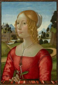 Domenico Ghirlandaio, Portrait of a Lady