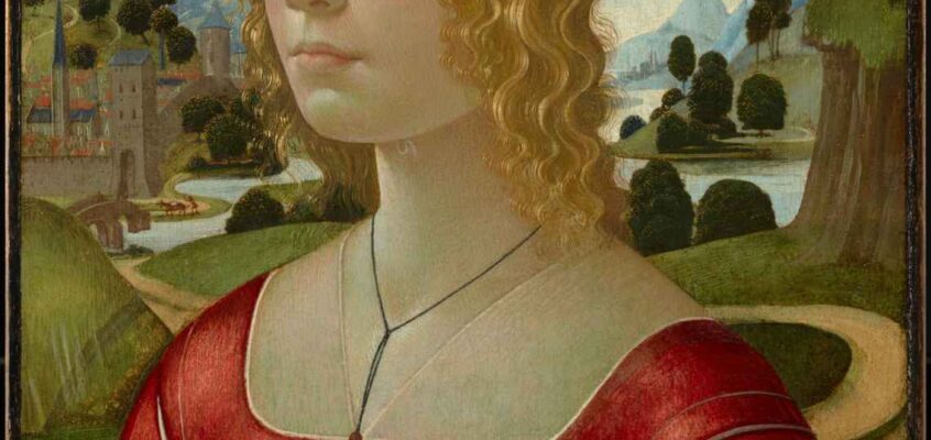 Domenico Ghirlandaio, Portrait of a Lady