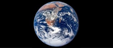 Pământul văzut din spațiu, de pe Apollo 17